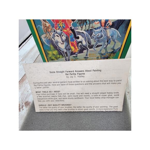 ElfQuest 25mm Wolfriders I - Ral Partha metal figures - Good - Picture 5 of 5